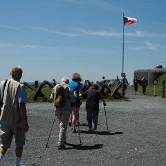 We visited fortification from the 1930s. The never used fortification and recalled mobilization of forces before German occupation are still a painfull part of Czechoslovak history. http://www.fortif.net/files/overview.php