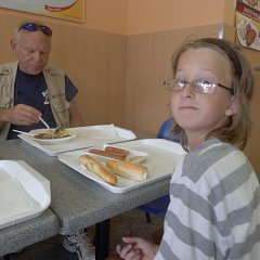 Eatery from the communist times. Even the music was still the same.