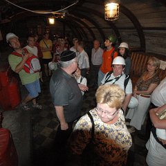 Another old miner leading a group.