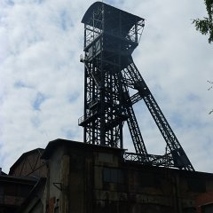 The only place where a mine and  iron ore processing plant were part of the same object.