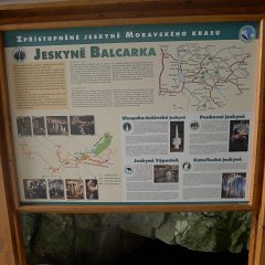 Moravian Karst with its many caves. This area used to be my playground when I was in college in nearby Brno the same way Yosemite is my playground in California. We stopped to visit Balcarka Cave.