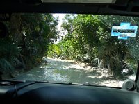 P1290243  Driving further into Sian Ka'an Biosphere Reserver